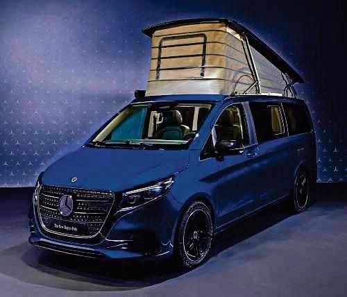 Merc to build its updated posh campervan in house